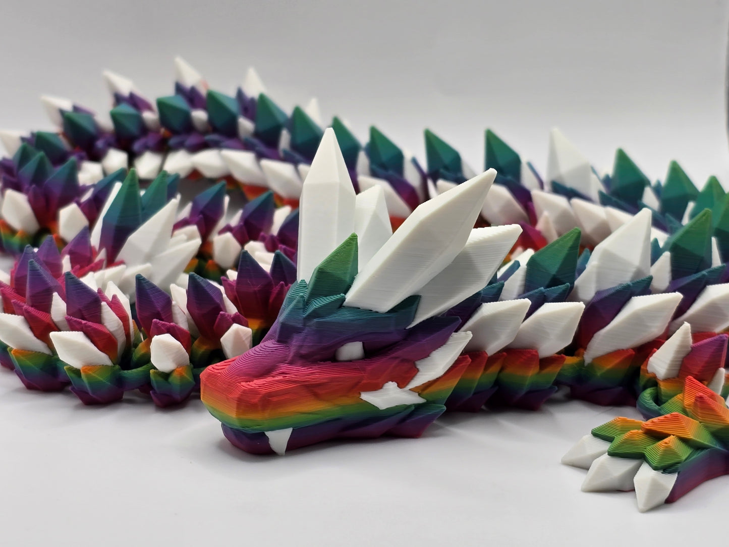 3D Printed Crystal Dragon