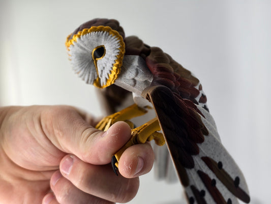 3D Printed Barn Owl