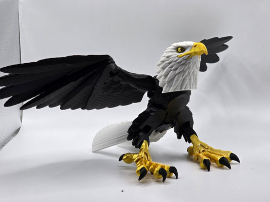 3D Printed Articulating Eagle