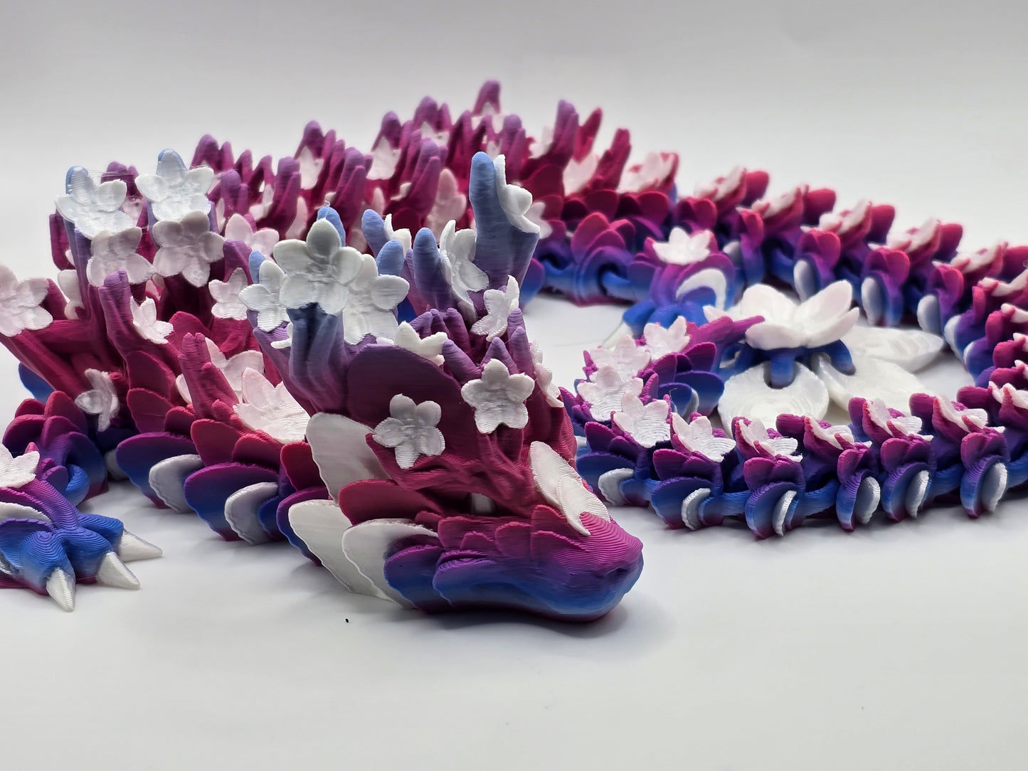 3D Printed Cherry Blossom Dragon