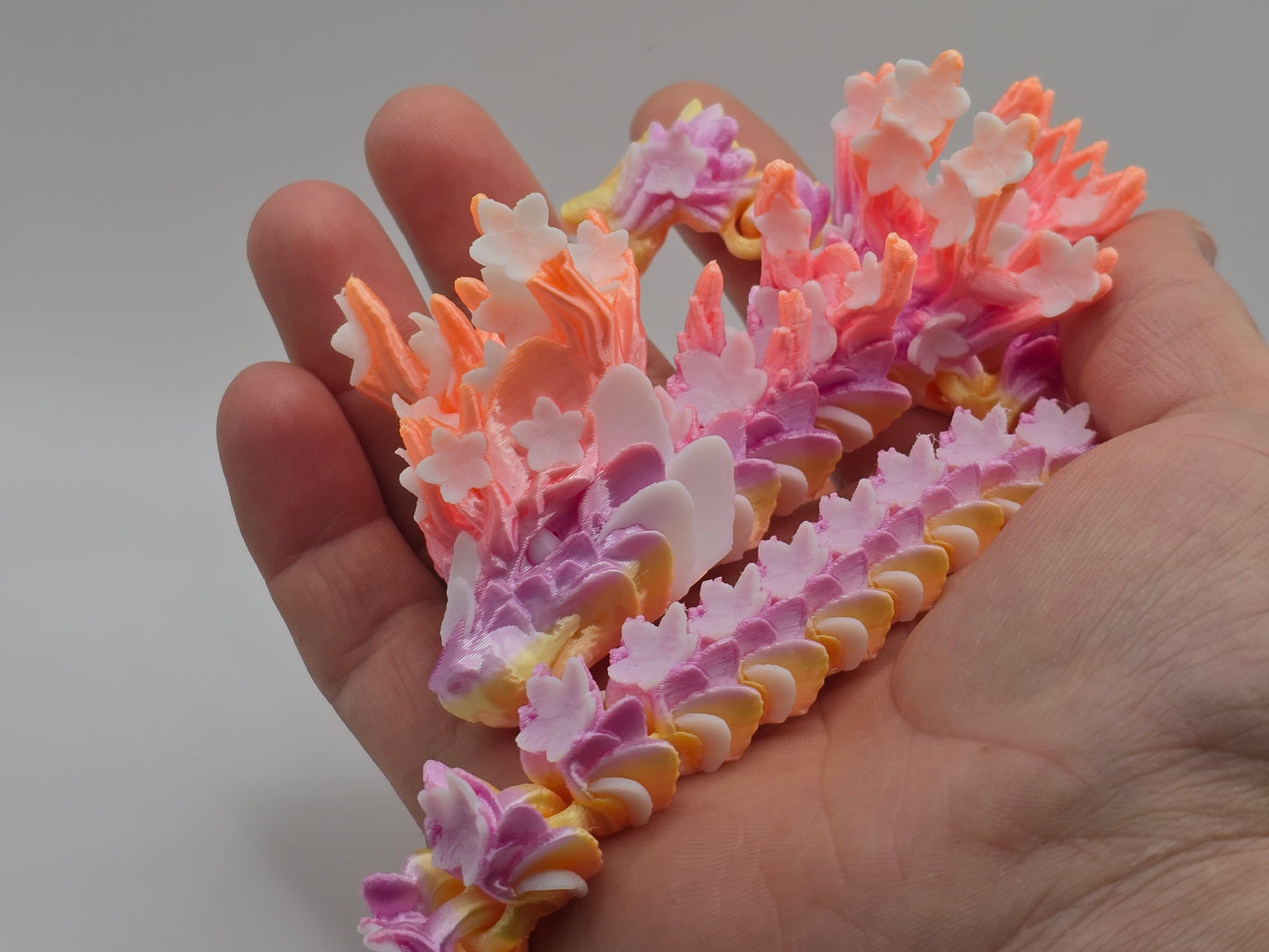 3D Printed Cherry Blossom Dragon