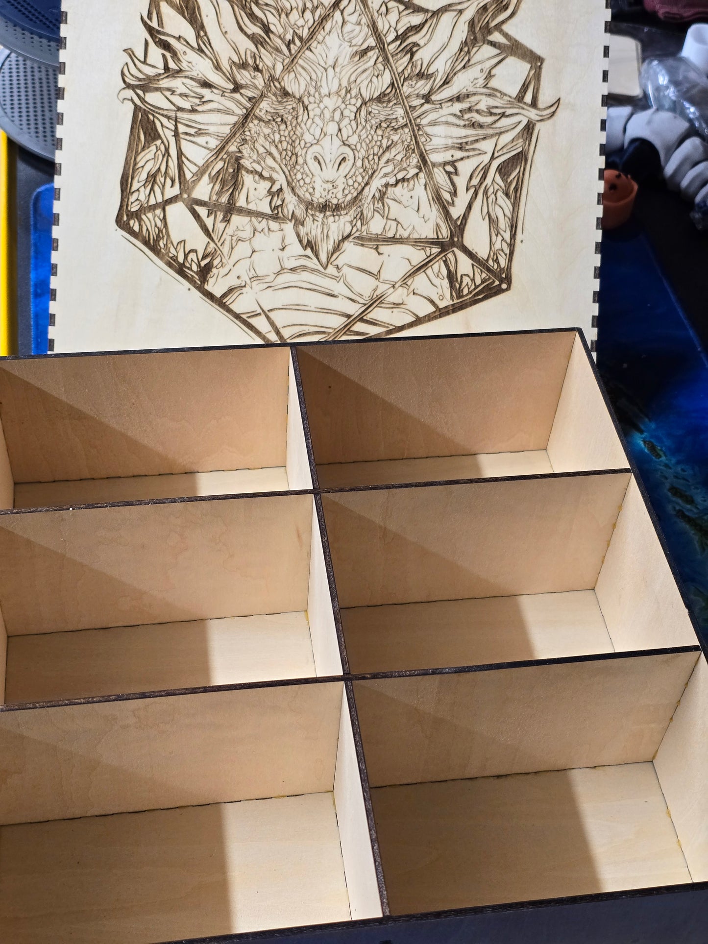 Custom Engraved Wooden Box