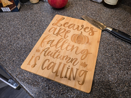 Custom Engraved Cutting board