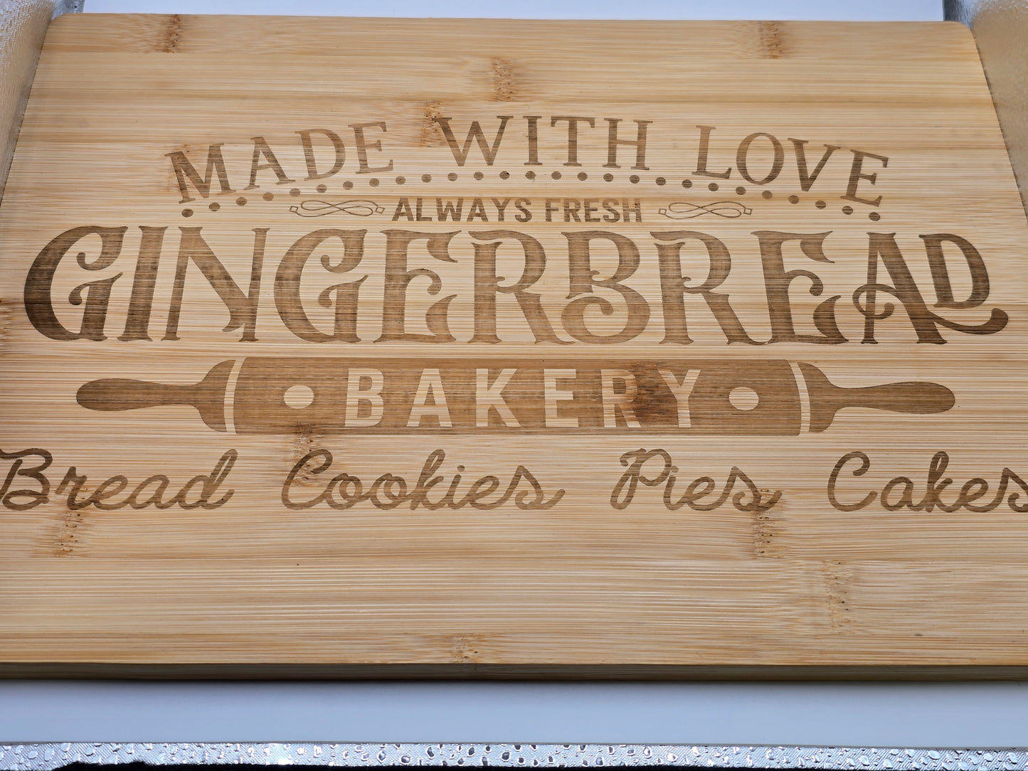 Custom Engraved Cutting board