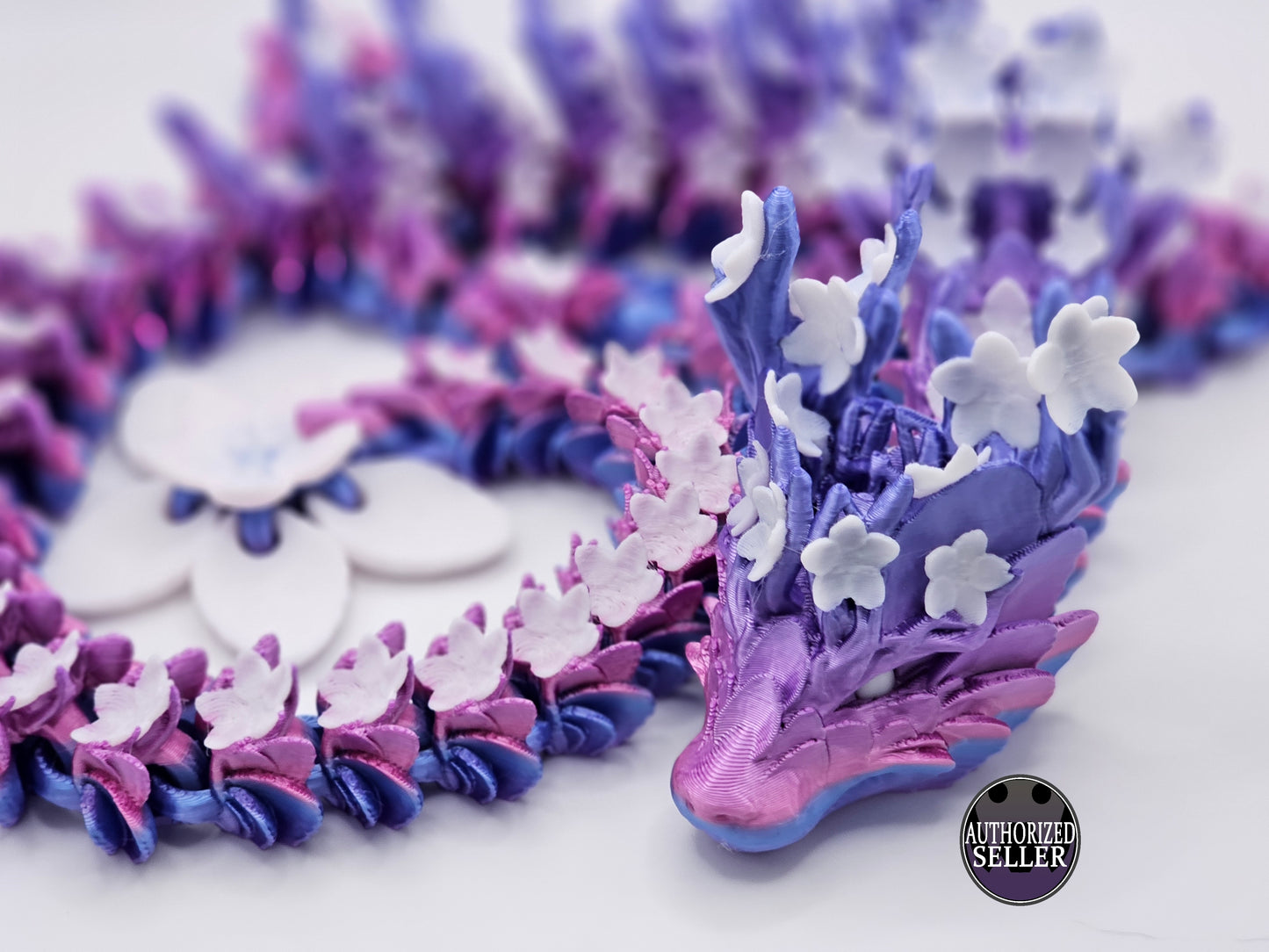 3D Printed Cherry Blossom Dragon