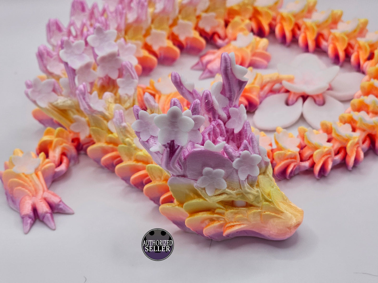 3D Printed Cherry Blossom Dragon