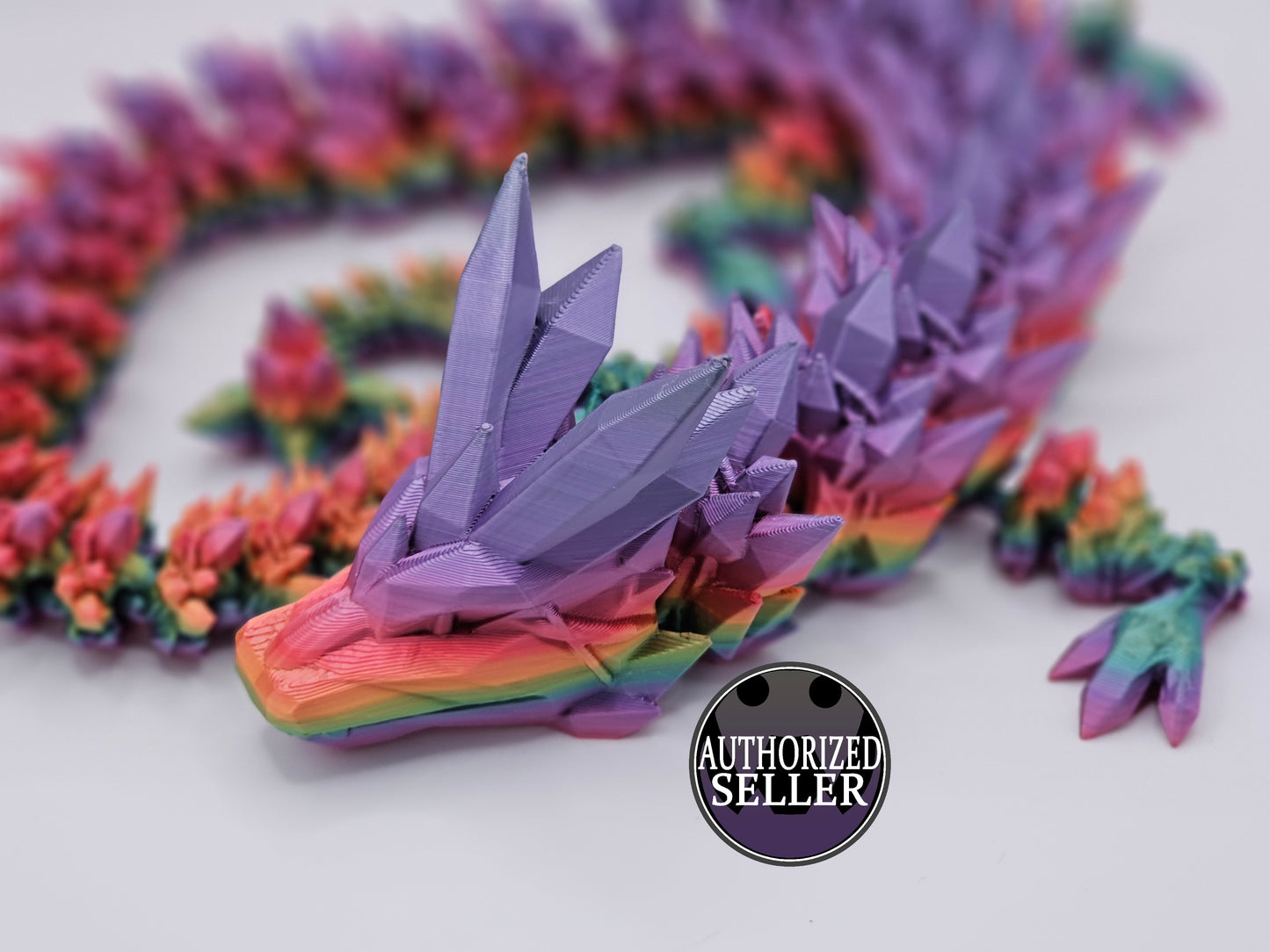 3D Printed Crystal Dragon