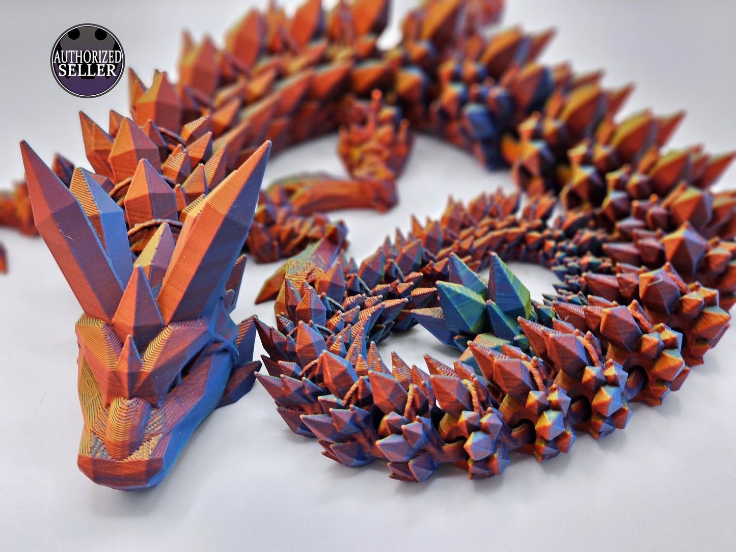 3D Printed Crystal Dragon