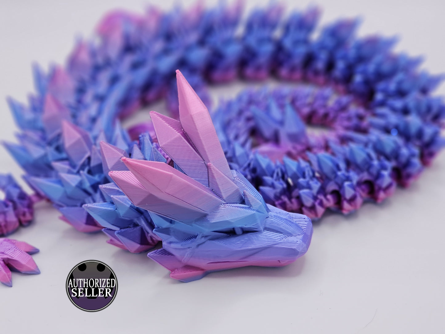 3D Printed Crystal Dragon