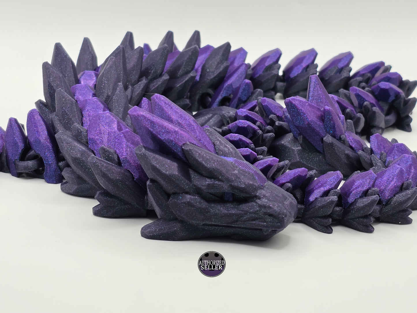 3D Printed Gemstone Dragon