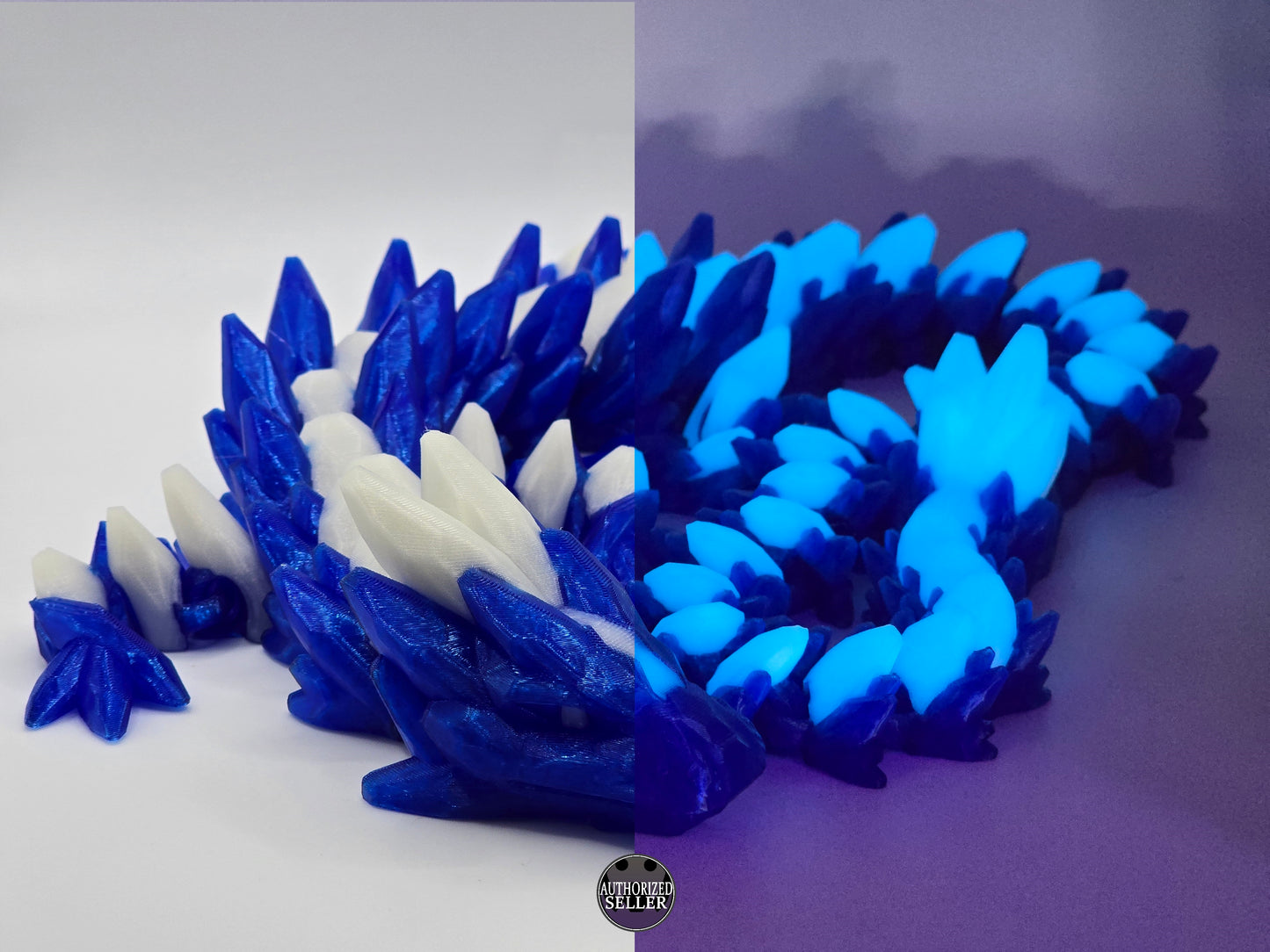 3D Printed Gemstone Dragon