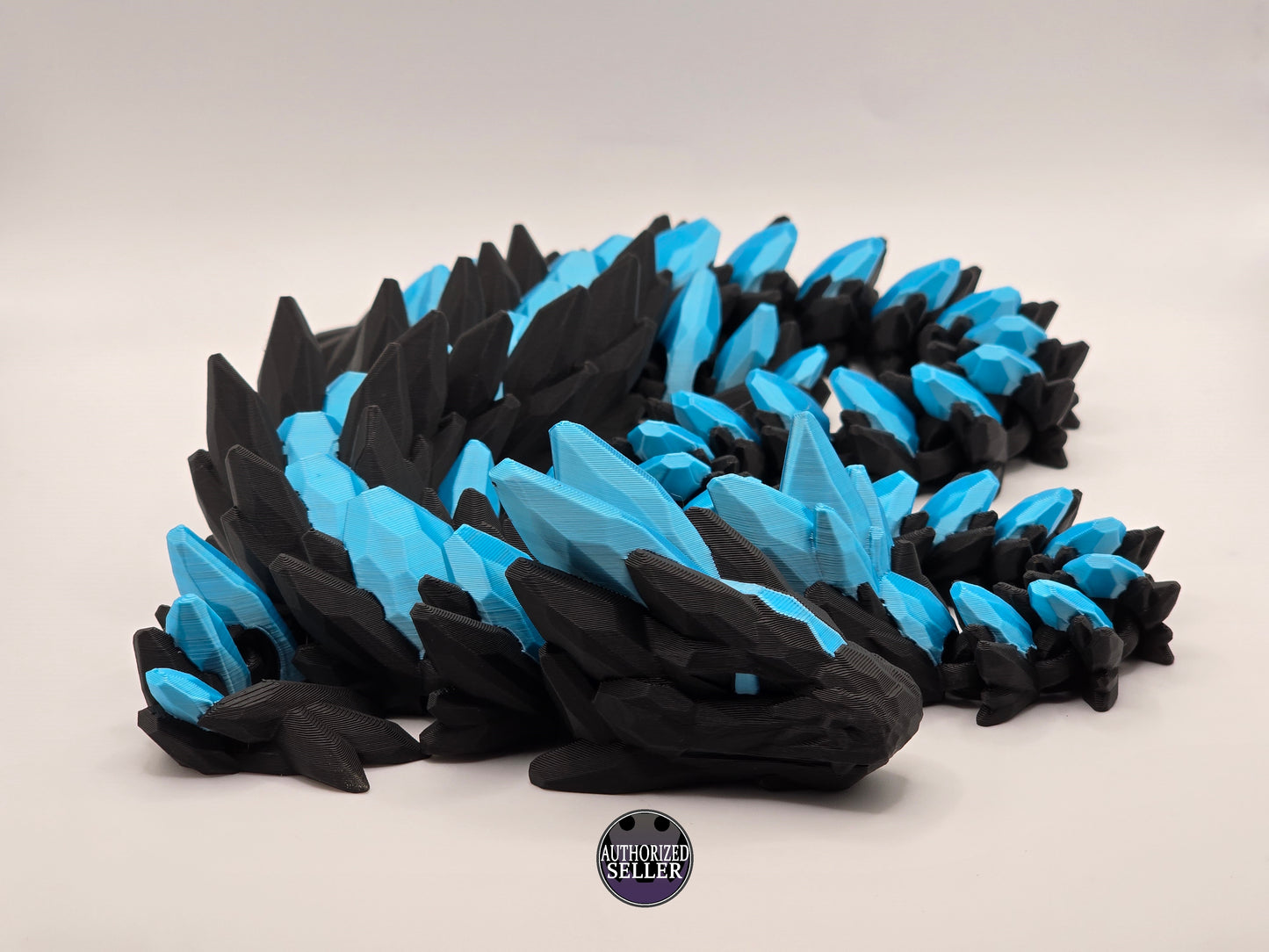 3D Printed Gemstone Dragon