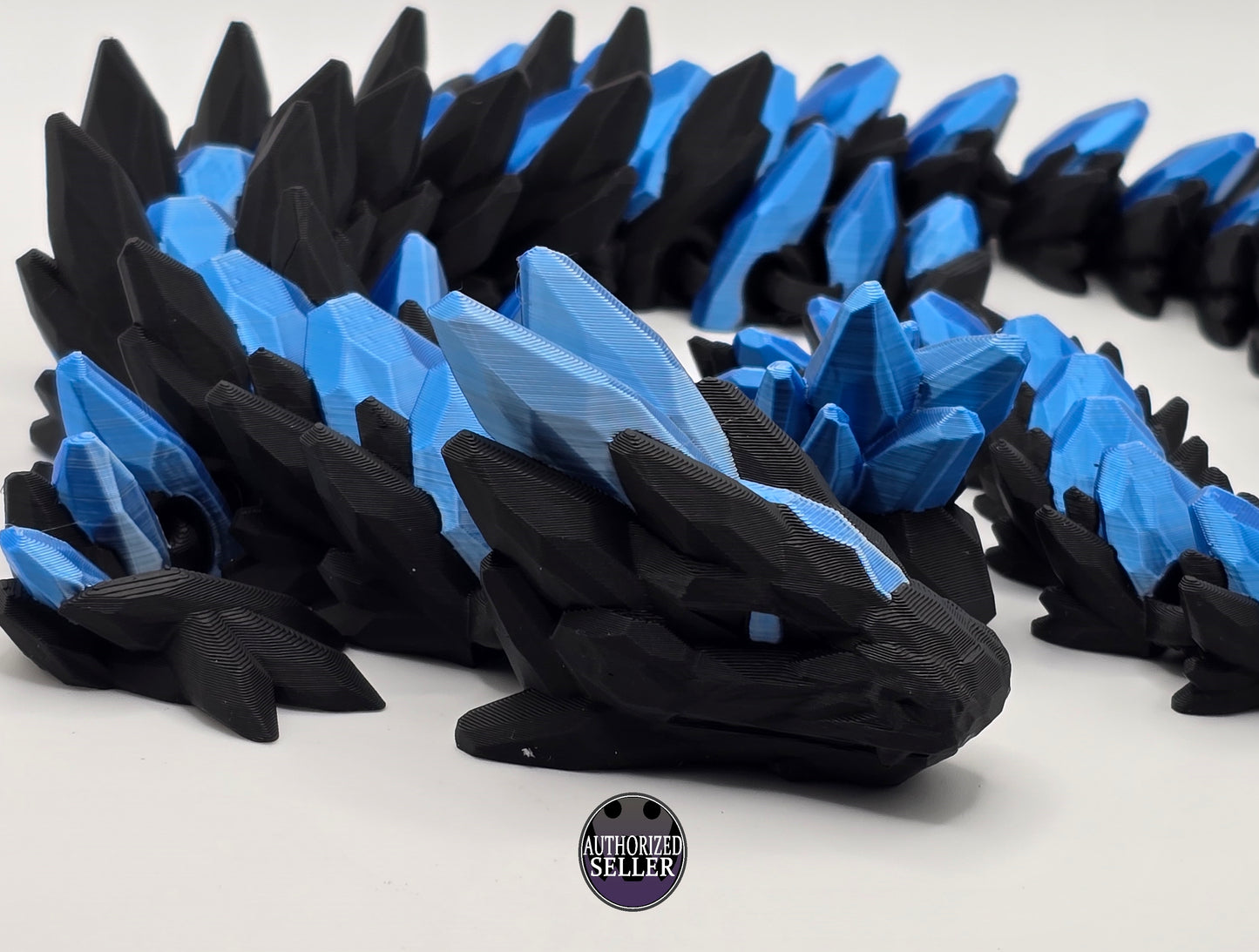 3D Printed Gemstone Dragon