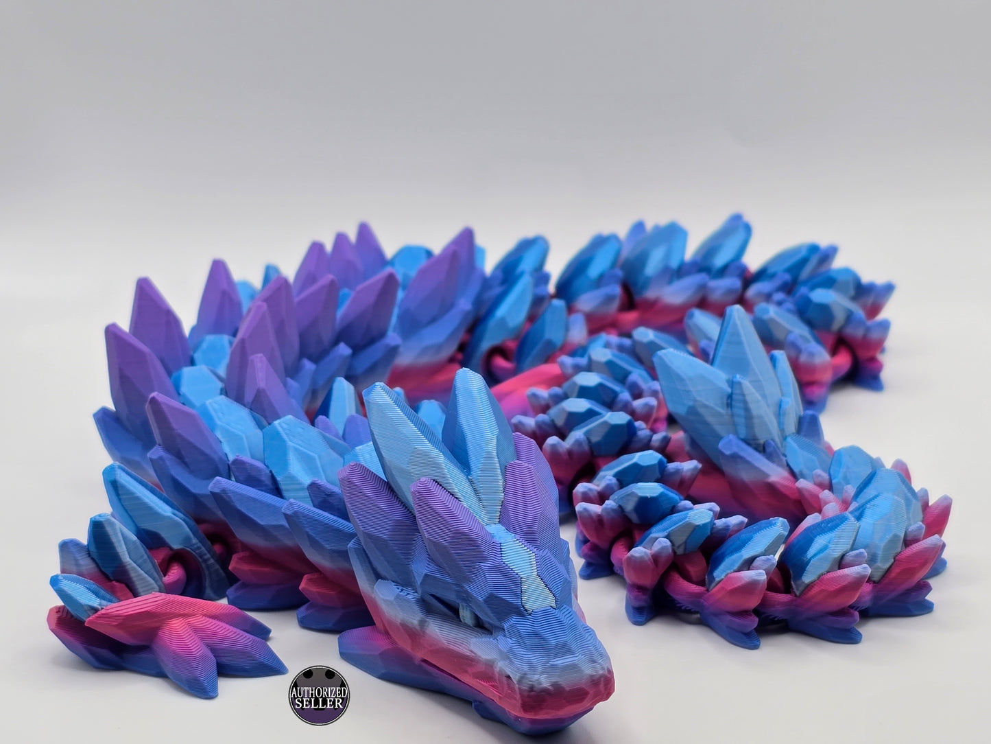 3D Printed Gemstone Dragon