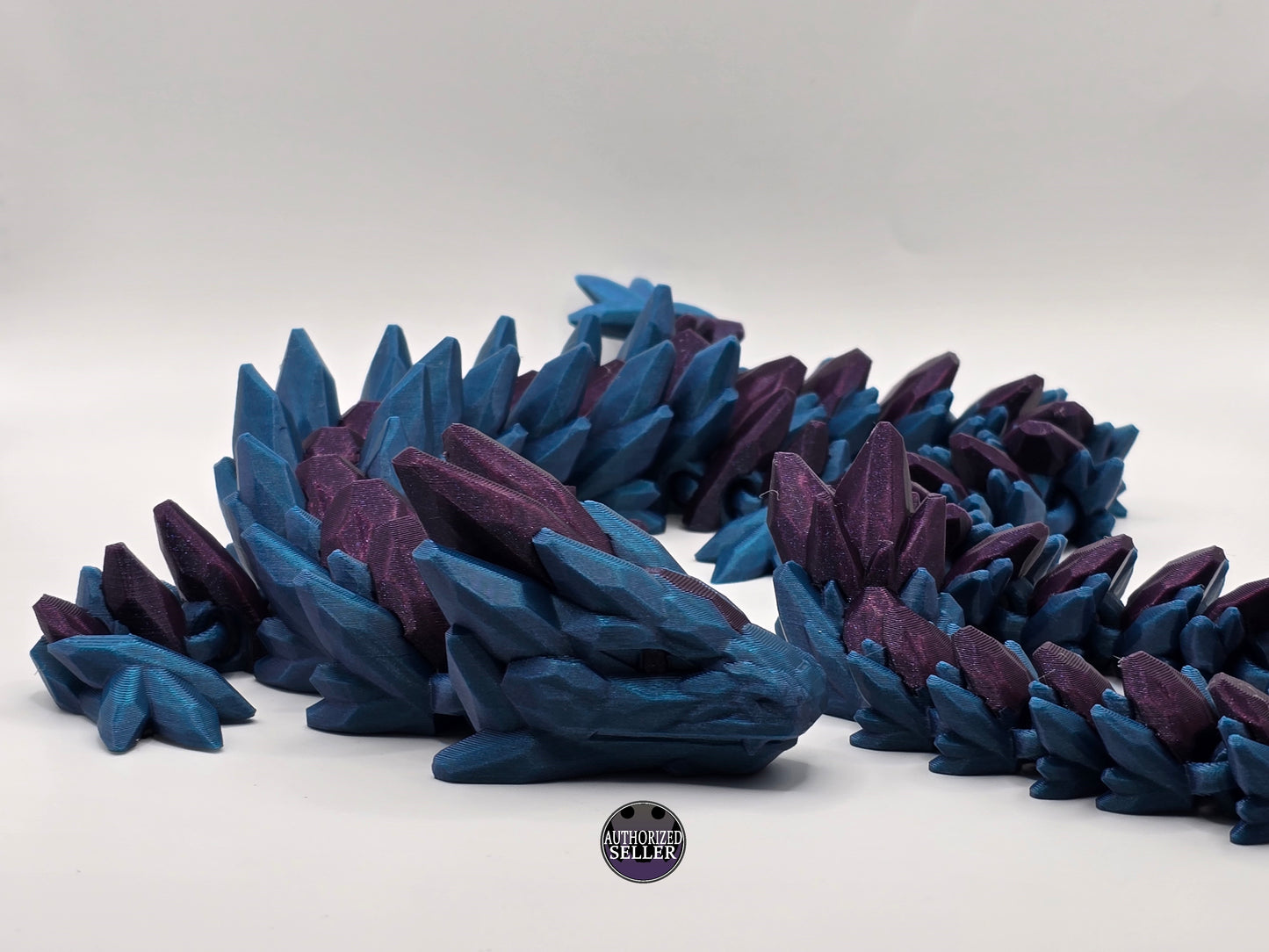 3D Printed Gemstone Dragon